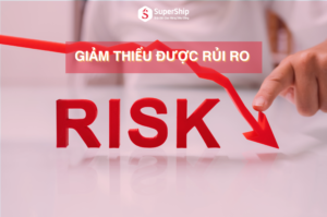 Giảm thiểu được rủi ro khi hợp tác chung với SuperShip