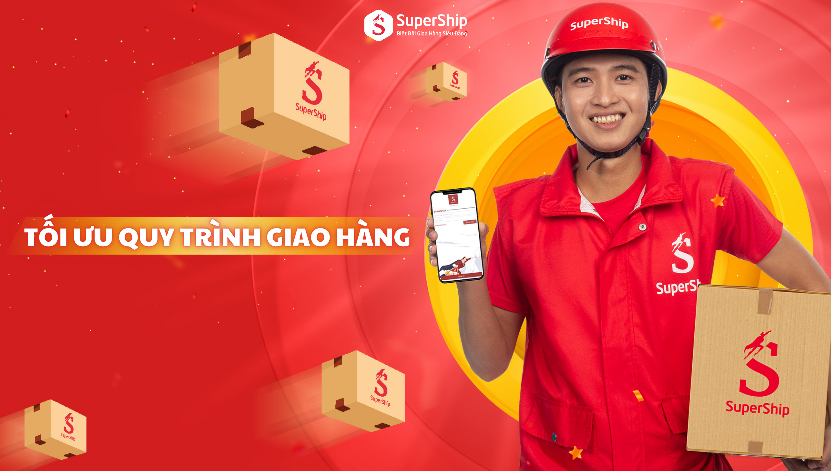 tối ưu quy trình giao hàng